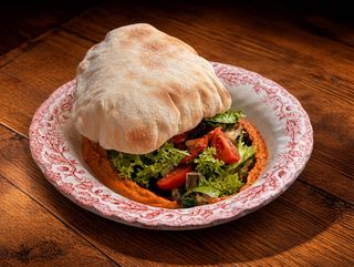 Салат з овочами гриль