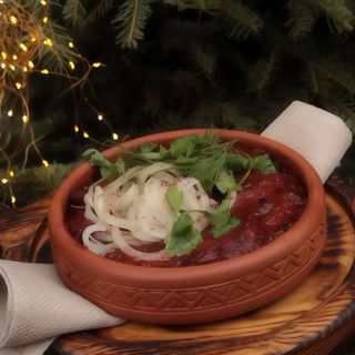 Лобіо з червоної квасолі 