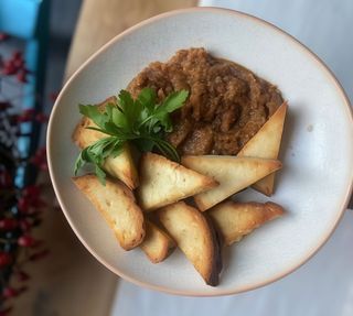 Кав'яр із синеньких запечених на рушті