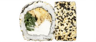 Рол Каліфорнія з печеним лососем (245г)