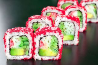 Рол Каліфорнія з крабом (210г)