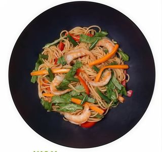 Wok з креветкою