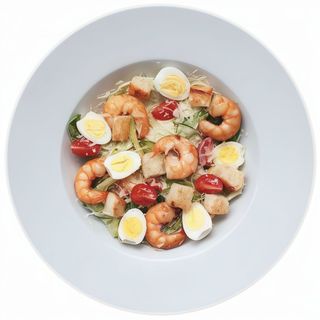 Салат Цезар з тигровою креветкою (220г)