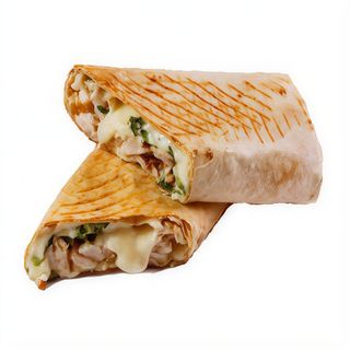 Сулугуні в лаваші з курячим філе