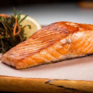 Філе лосося смажене (180гр)