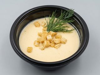 Сирний крем-суп "Пташка в сирі"