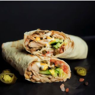 Шаурма гавайська з ананасом 