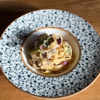 Фетучіні з грибами у пісних вершках (280г)