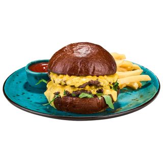 Бургер із гострою кукурудзою