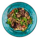 Салат з томленою телятиною, шпинатом та азіатською заправкою (230г)