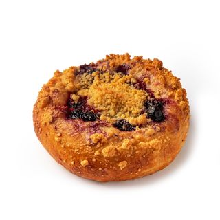 Булка польська зі смородиною та заварним кремом