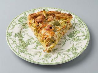 Кіш пиріг з куркою теріякі