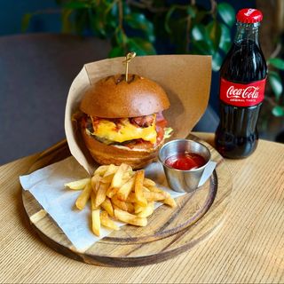 Комбо бургер + кола