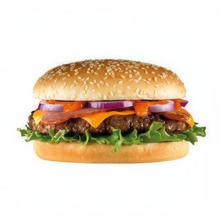 Бургер Вогняний Барбекю (270г)