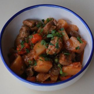 Печеня зі свининою