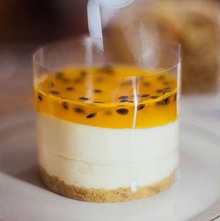 Чізкейк манго-маракуя