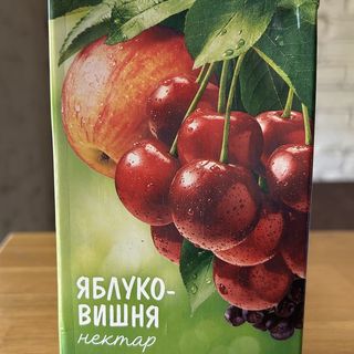 Сік Садочок Яблоко вишня 0.950
