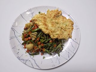 Відбивна куряча з овочами( мікс) 340г