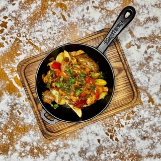 NEW Пательня з рваною свининою (300г)