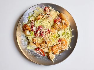 NEW Салат Цезар з креветками