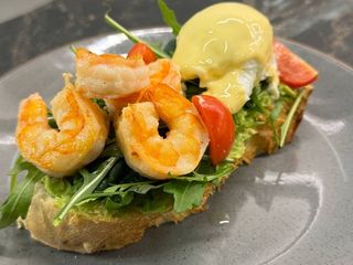 Тост з Креветкою