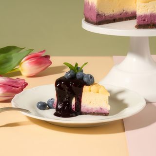 ЧИЗКЕЙК ЧОРНИЦЯ-ЛИМОН (130/30/15г)