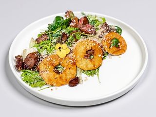 Салат з печінкою (300г)