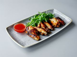 Курячі крильця в глазурі