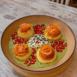 Сирники з лососем