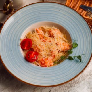 Паста з лососем у вершковому соусі ( 270 г.)