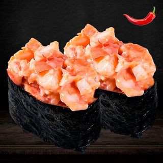 Гункан Креветка Спайсі (2 шт)