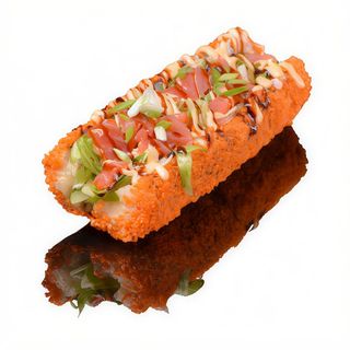 Дог рол з копченим лососем (371г)