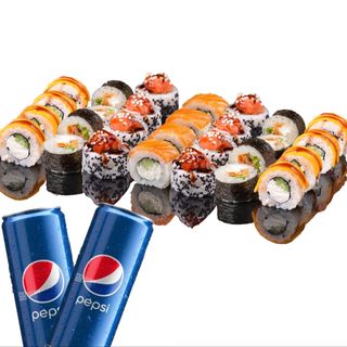 Комбо Сет + Pepsi 0,33 2шт