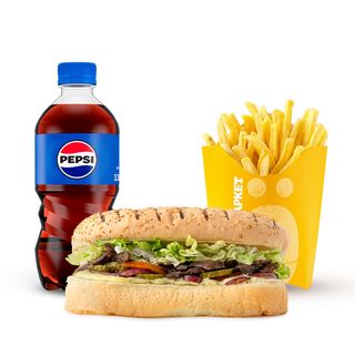 Комбо меню Донер з яловичиною (440г)