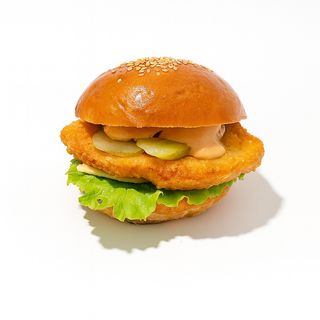 Чізбургер зі шніцелем