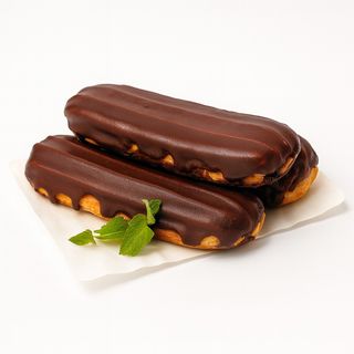 Еклер із вершковим кремом (90г)