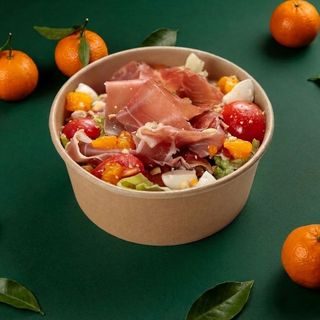 Салат з хамоном і мандарином 170 г