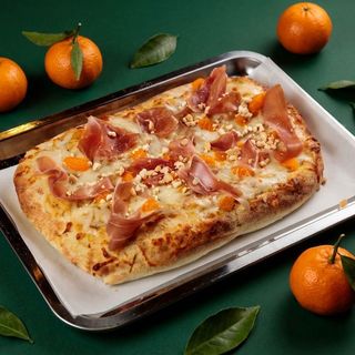 Піца з хамоном і мандарином 495 г