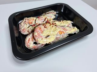 Креветки аргентинські (лангустін) в соусі Double cheese (510г)