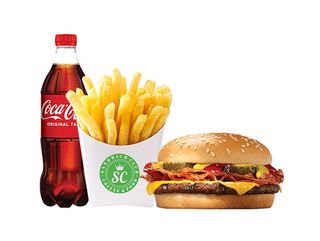 Біг Чізбургер Бекон Меню