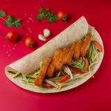 Класичний донер зі шніцелем MEGA XXL (580г)