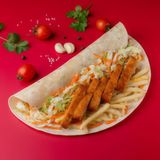 Фреш фрі донер з шніцелем MEGA XXL (580г)