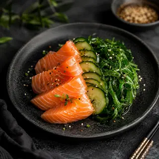 Сашимі з лососем (120г)