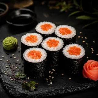Макі лосось (130г/6шт.)
