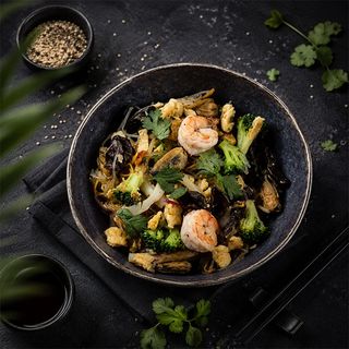 Локшина фунчоза з морепродуктами (340г)