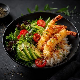 Боул з креветками (350г)
