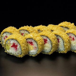 Теплий рол з креветкою 