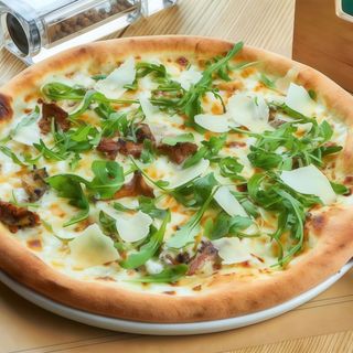 Піца чотири сири з білими грибами (460г)