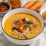 Суп гороховий з копченостями