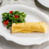 Омлет зі свіжими овочами